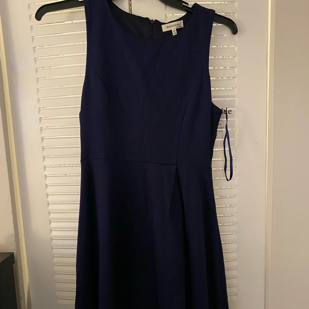 Blue flare dress( juniors)